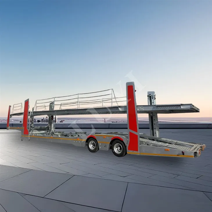 2 Postupak pocinčane osovine koje nose polu prikolice za transport automobila 8