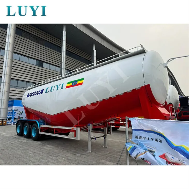 3-Poluprikolica cisterna za prah Axis 57 kubičnih metara može se prilagoditi