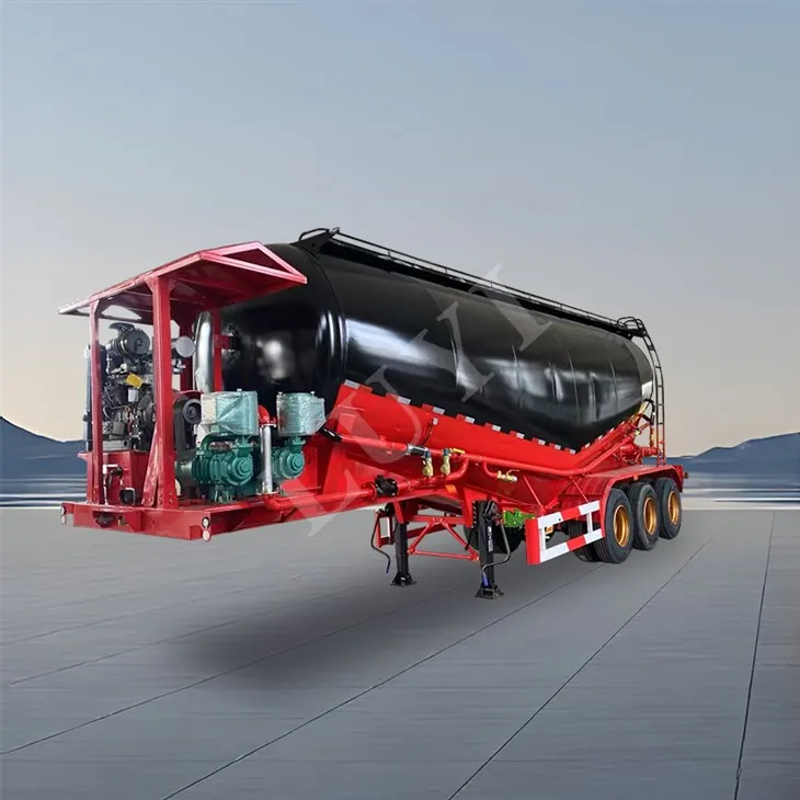 3 osovina 35 kubičnog metra cementnog tankera polu -prikolice