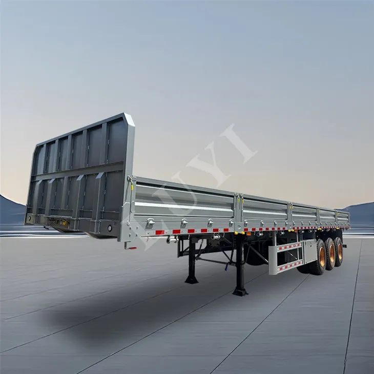 3 osovina od 60 tona ograde polu -prikolica