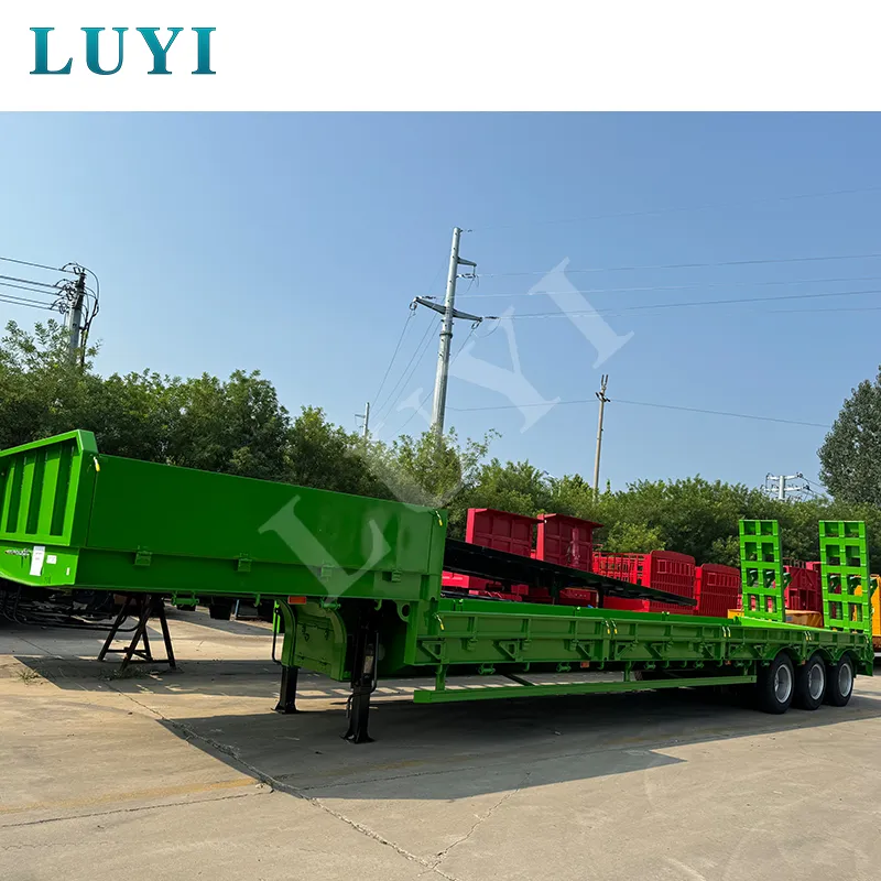 3-osovinska poluprikolica s niskim krevetom