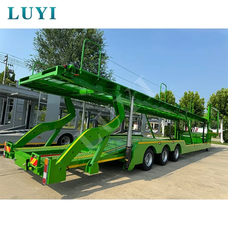 Prikolica za prijevoz automobila s 3 osovine