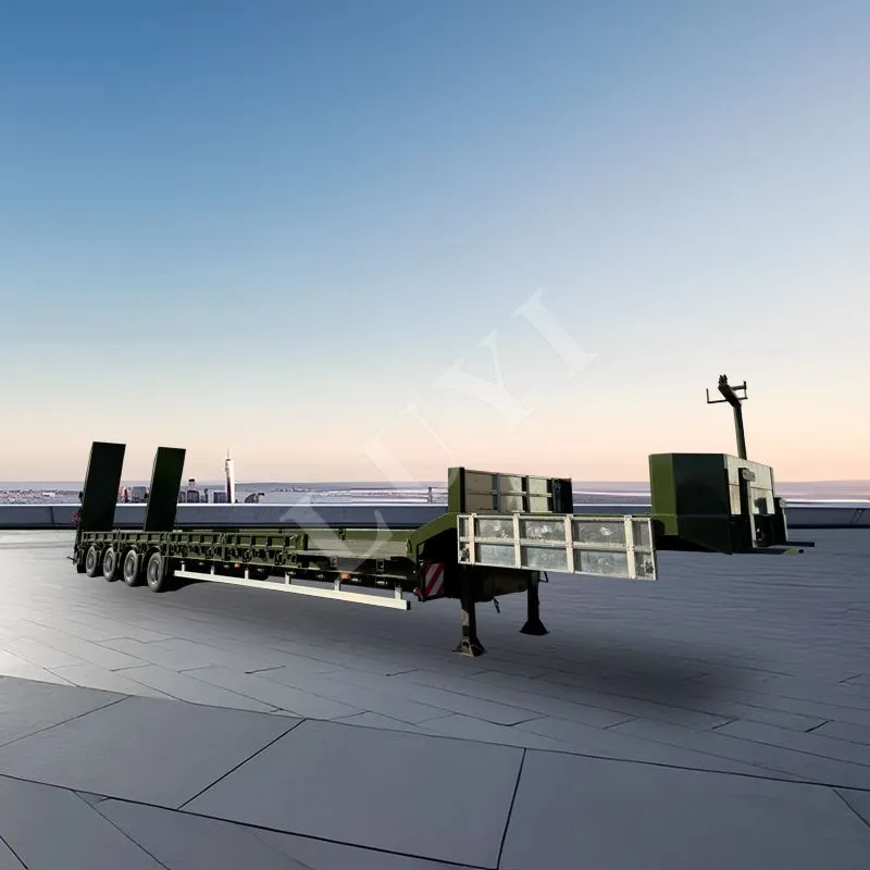 4-osovinska 60-tonska niska poluprikolica Gooseneck