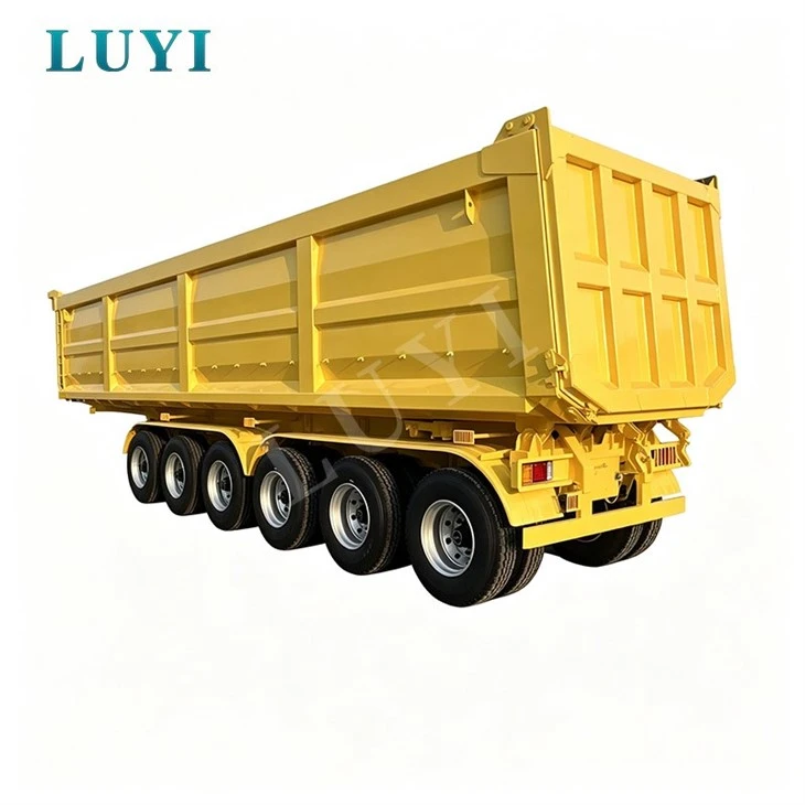 6 Axle Heavy Load Rear Tipper Semi Trailer For Bulk Goods Hauling price 6 Axle Heavy Load Rear Tipper Semi Trailer For Bulk Goods Hauling price