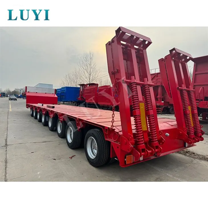 8-osovinska produljiva niska prikolica