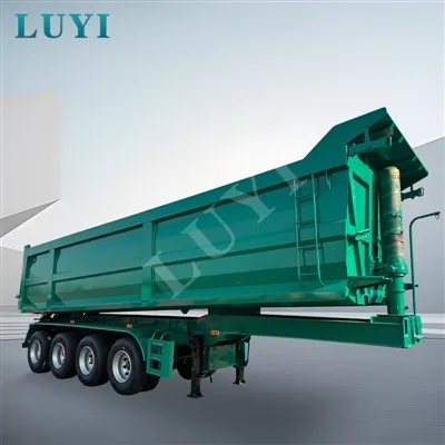 Pravokutni 4 osovina stražnjeg pregiba polu -prikolice